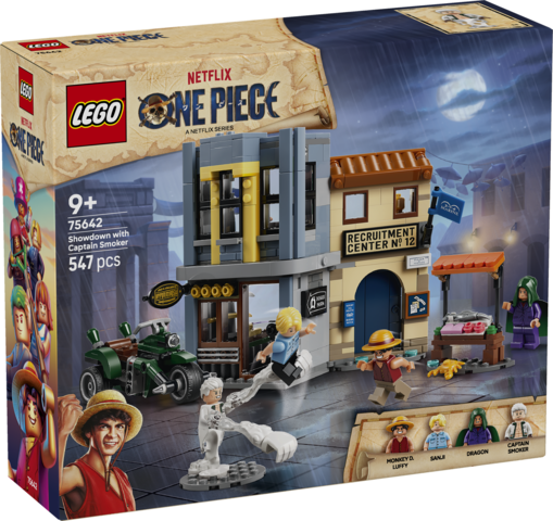 LEGO® ONE PIECE Showdown with Captain Smoker Toy 75642