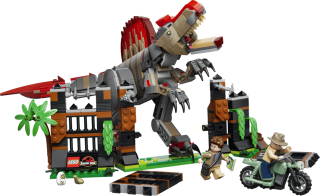 LEGO® Jurassic World Spinosaurus Dinosaur Escape Toy 77982 - Image 2