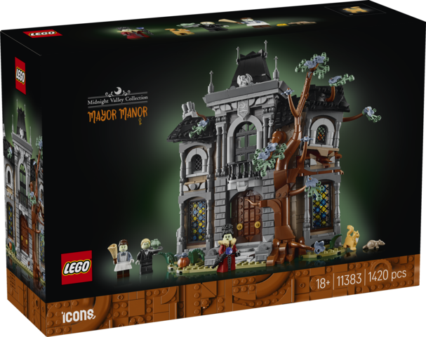 LEGO® Icons Mayor Manor - Eerie Mansion Decor Kit - 11383