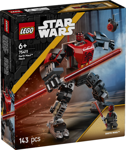 LEGO® Star Wars: The Clone Wars™ Darth Maul™ Mech Building Toy for Kids 75411