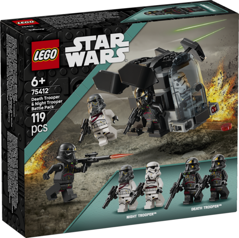 LEGO® Star Wars™ Death Trooper & Night Trooper Battle Pack Building Toy 75412