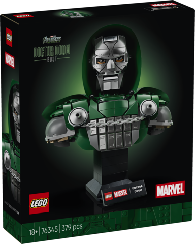 LEGO® ǀ Marvel Doctor Doom Bust Building Set 76345