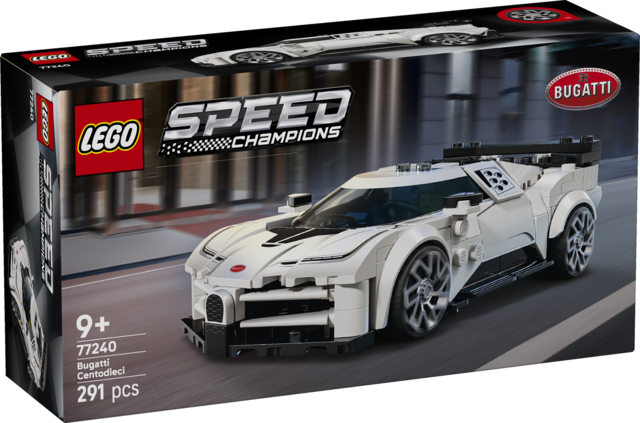LEGO® Speed Champions Bugatti Centodieci Hyper Sports Car Toy 77240