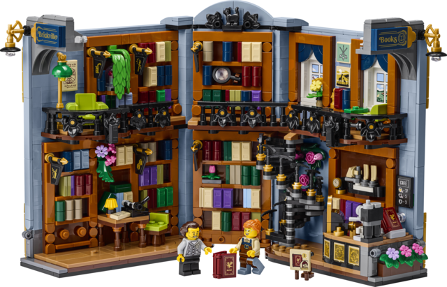 LEGO® Icons Bookstore: Book Nook Kit Building Set - 11379 - Image 2