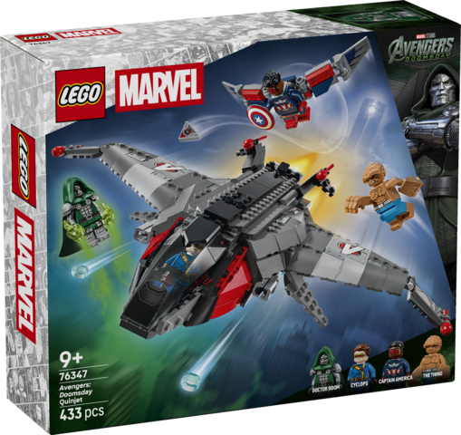 LEGO® ǀ Marvel Avengers: Doomsday Quinjet Building Toy 76347