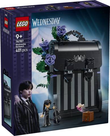 LEGO® Wednesday Backpack Kids’ Building Toy 76787