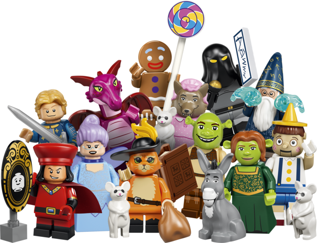 LEGO® Minifigures Series Shrek -  Complete set of 12